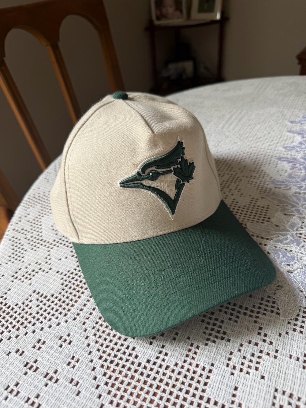 Toronto Blue Jays Baseball Hat | Hunter Green/Ivory | Unisex